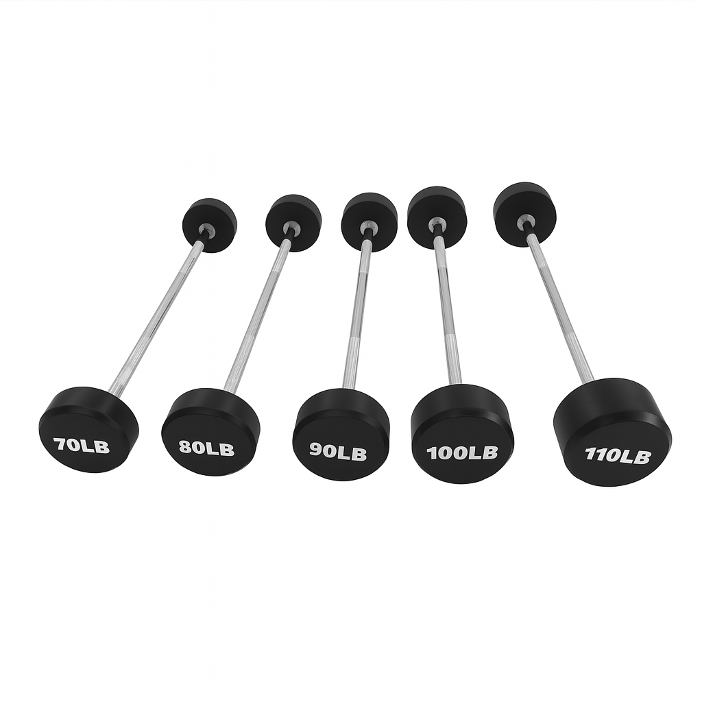 CAPITAL STRENGTH SET DE BARRAS (5) PROSTYLE DE PESO FIJO CURVAS DE 70 - 110 LBS