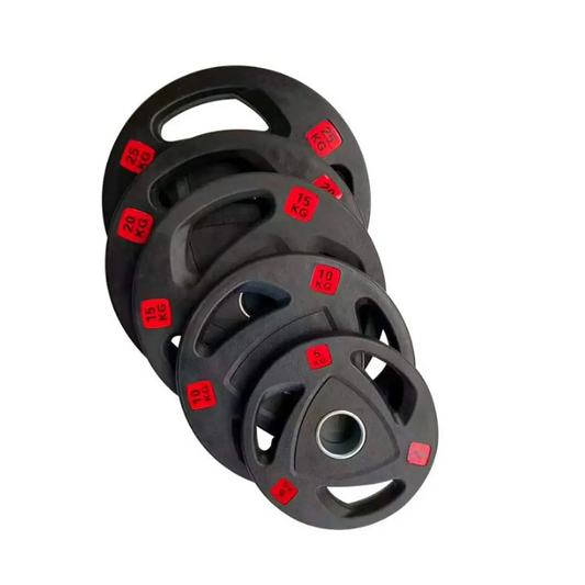 CAPITAL STRENGTH SET DE DISCOS LBS 5-45 (PAR 5, 10, 25, 35, 45 LBS)