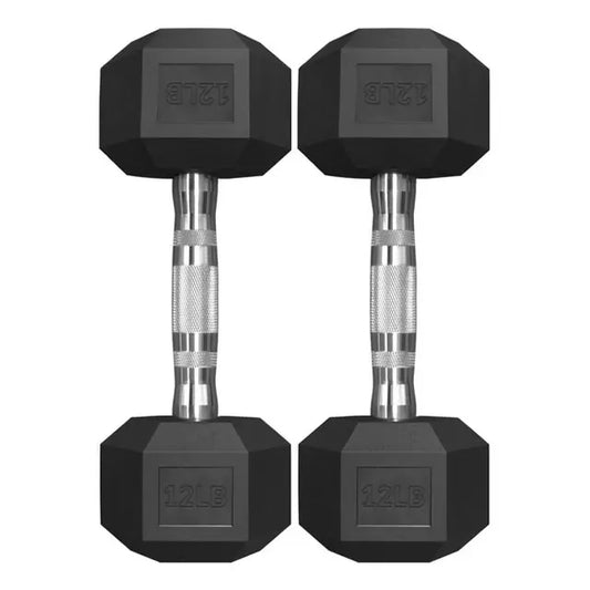 CAPITAL STRENGTH PAR DE MANCUERNAS HEXAGONALES 12 LB