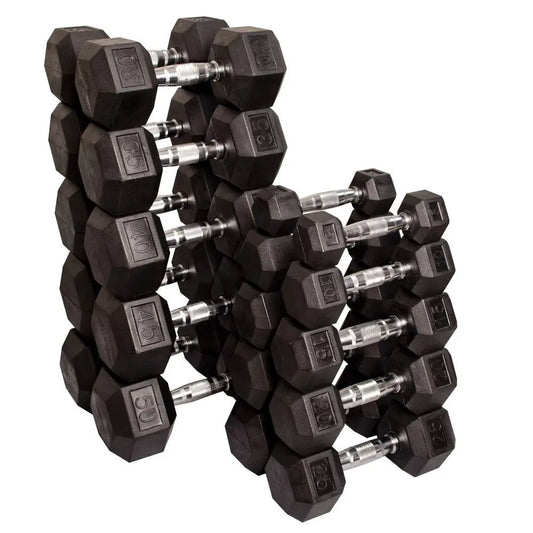 CAPITAL STRENGTH SET DE MANCUERNAS HEXAGONALES 5 - 50 LB SIN RACK