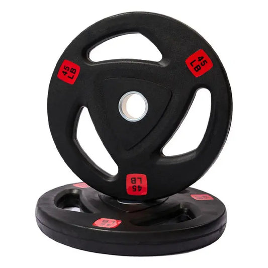 CAPITAL STRENGTH PAR DISCO OLIMPICO PLASTIFICADO 45 LBS