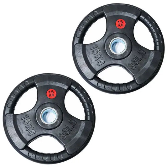CAPITAL STRENGTH PAR DISCO OLIMPICO PLASTIFICADO 15 KG